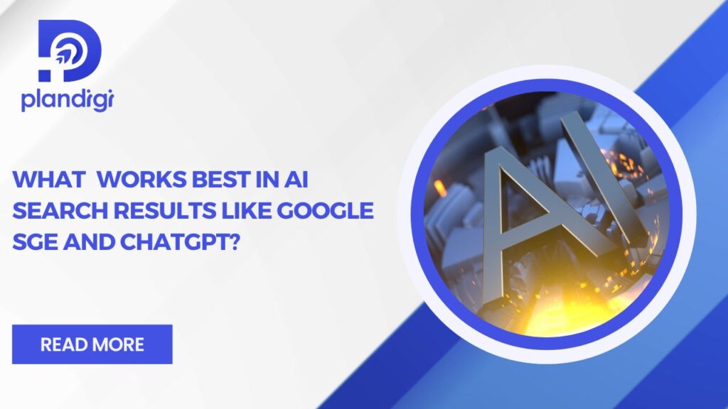 Best Content for AI Search Results | Rank in SGE & ChatGPT